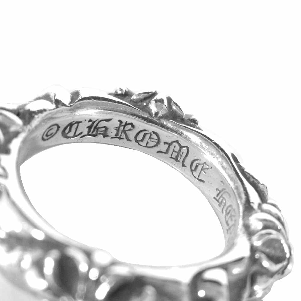 CHROME HEARTS クロムハーツ（原本無） SBT BAND RING バンド リング 1998 925 シルバー系 8号程度【中古】