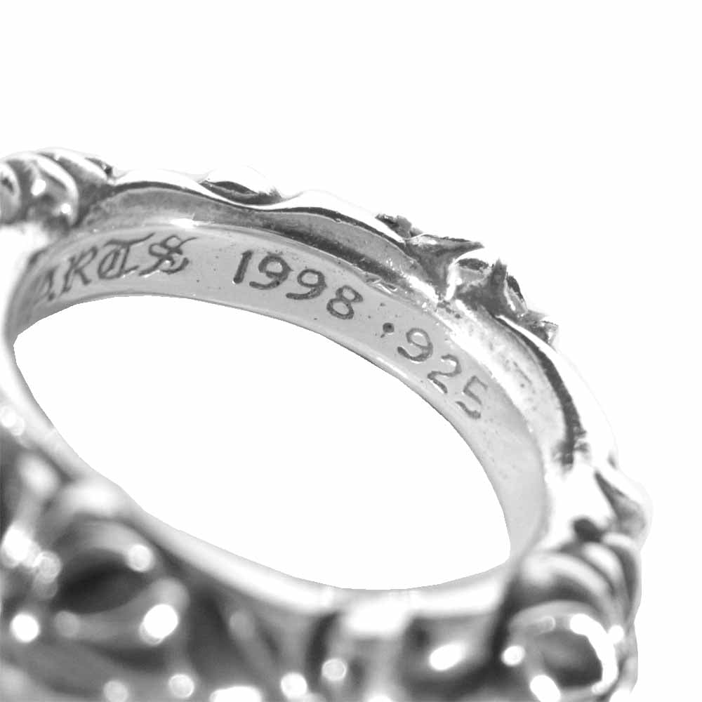 CHROME HEARTS クロムハーツ（原本無） SBT BAND RING バンド リング 1998 925 シルバー系 8号程度【中古】