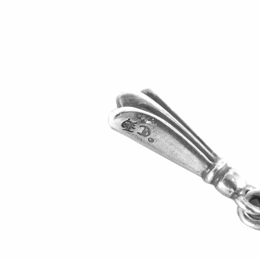 CHROME HEARTS クロムハーツ（原本無） クロステイル ドロップ ピアス シルバー925 シルバー系【中古】
