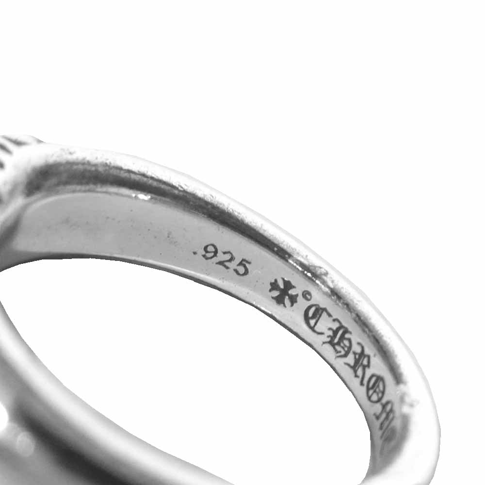 CHROME HEARTS クロムハーツ（原本無） BABY CLASSIC RING K&T ベビー ベイビー クラシック リング シルバー系 7号程度【中古】