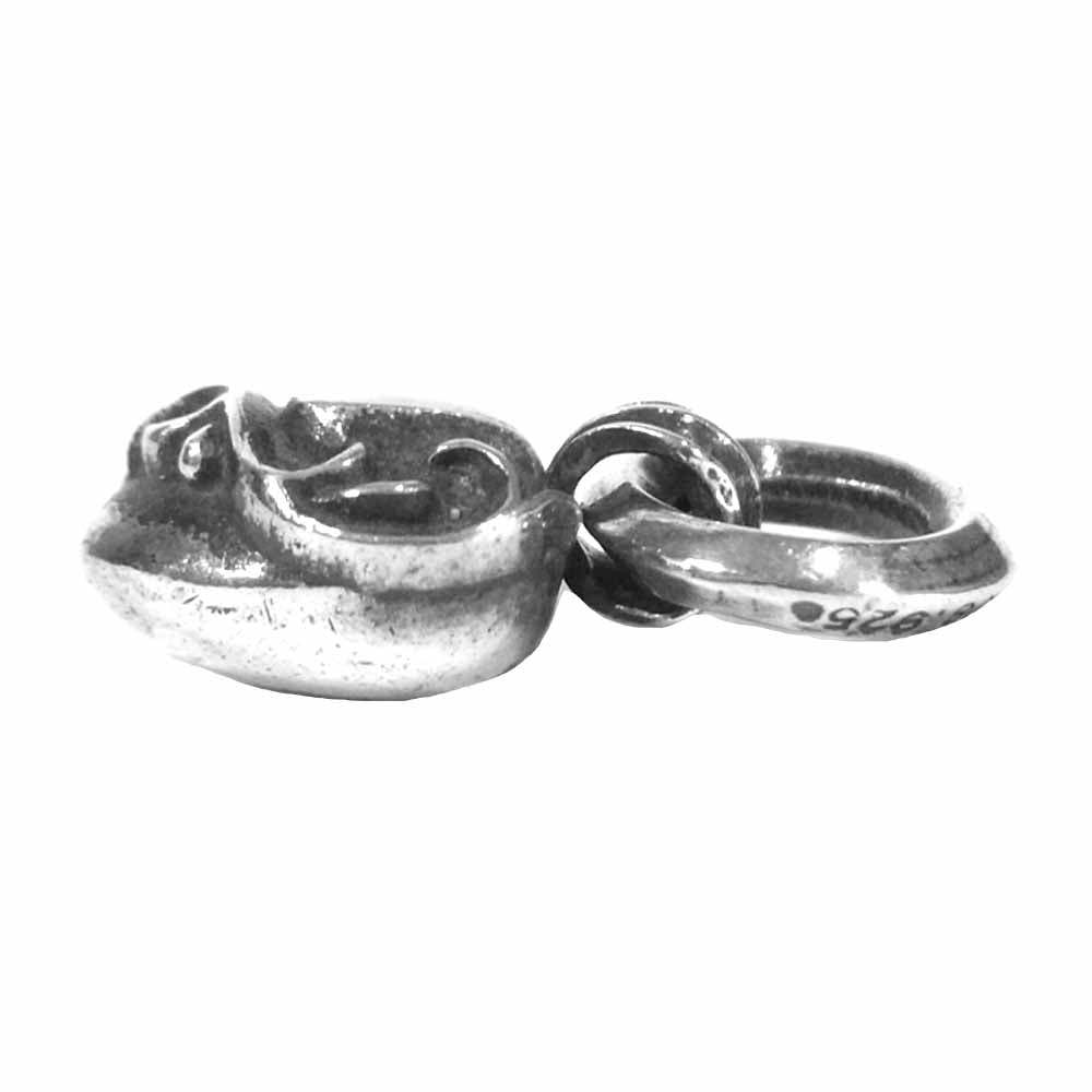 CHROME HEARTS クロムハーツ（原本無） Heart Charm ハート チャーム ペンダント トップ シルバー925 シルバー系【中古】