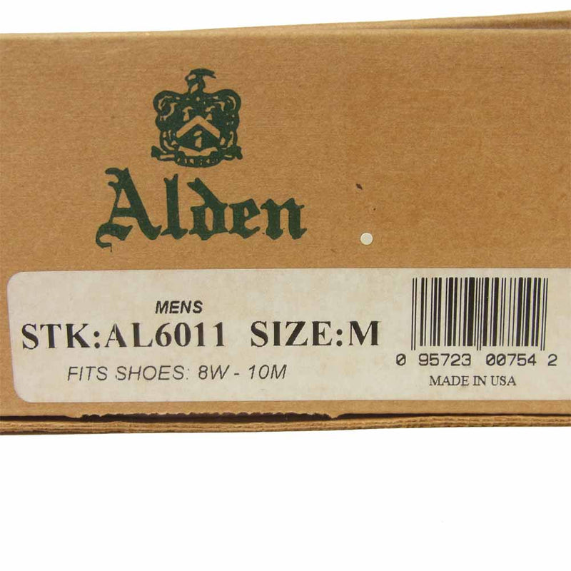 ALDEN オールデン AL6011 シューキーパー アメリカ製 ブラウン系 M【中古】