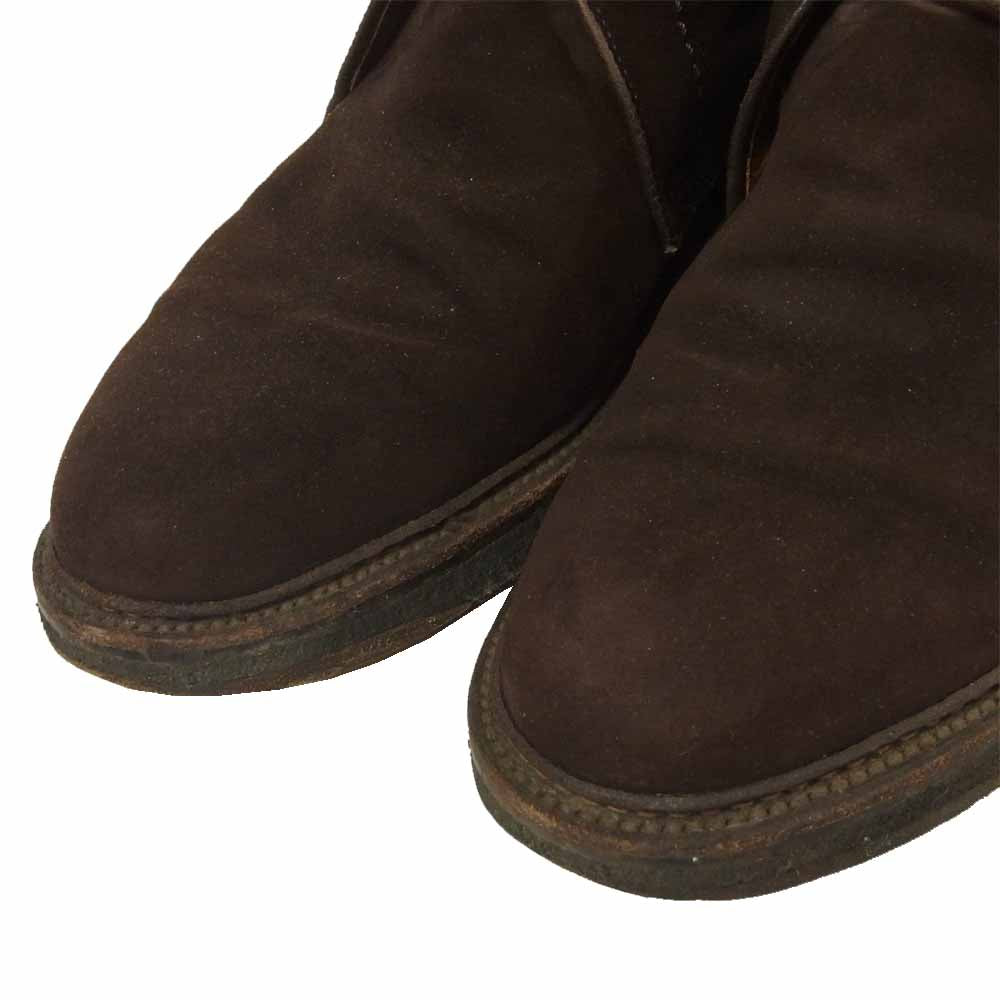 ALDEN オールデン 1363 スエード チャッカ ブーツ やぎ革 アメリカ製 ブラウン系【中古】