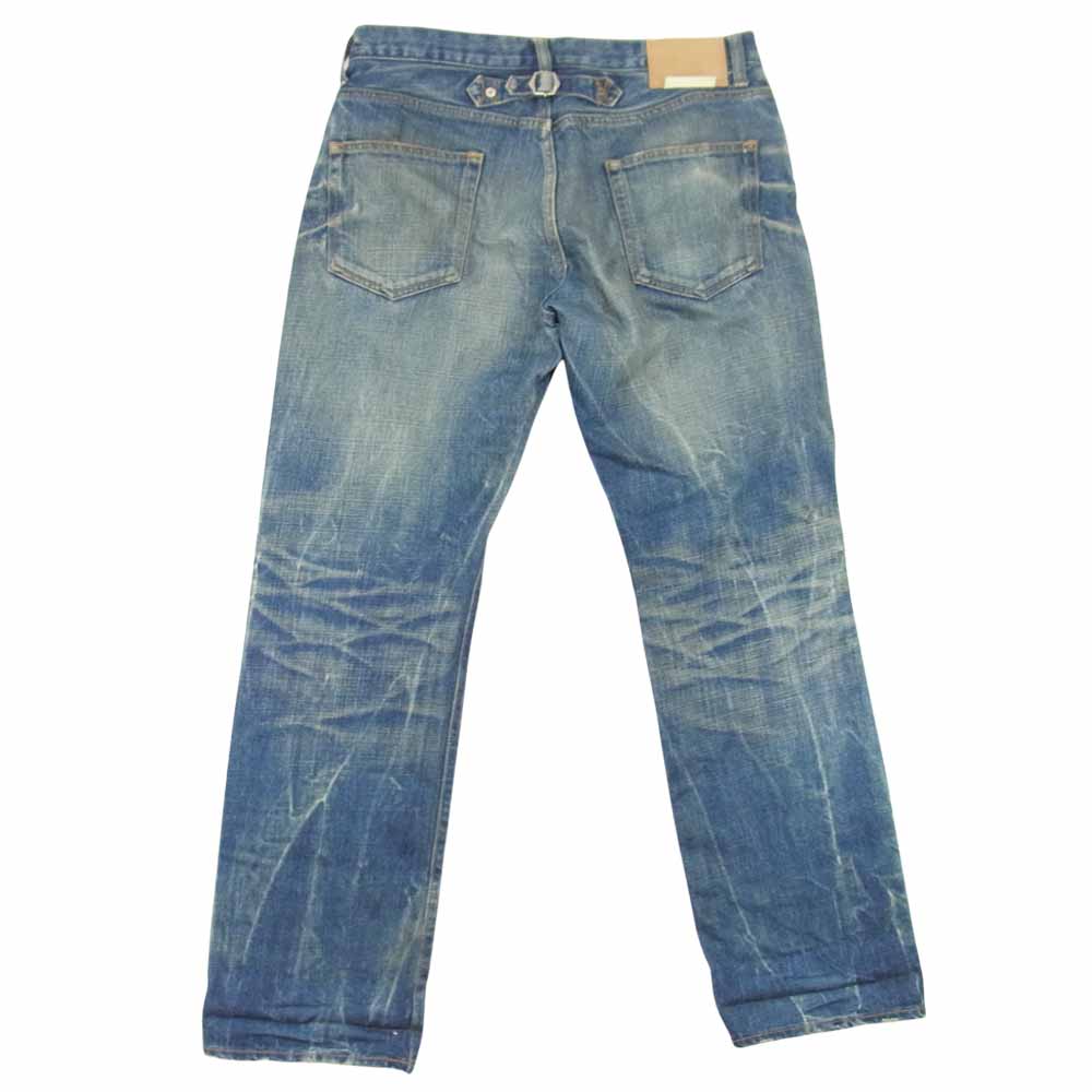 SOPHNET. ソフネット SOPH-100062 X-146 ダメージ加工 デニムパンツ インディゴブルー系 M【中古】