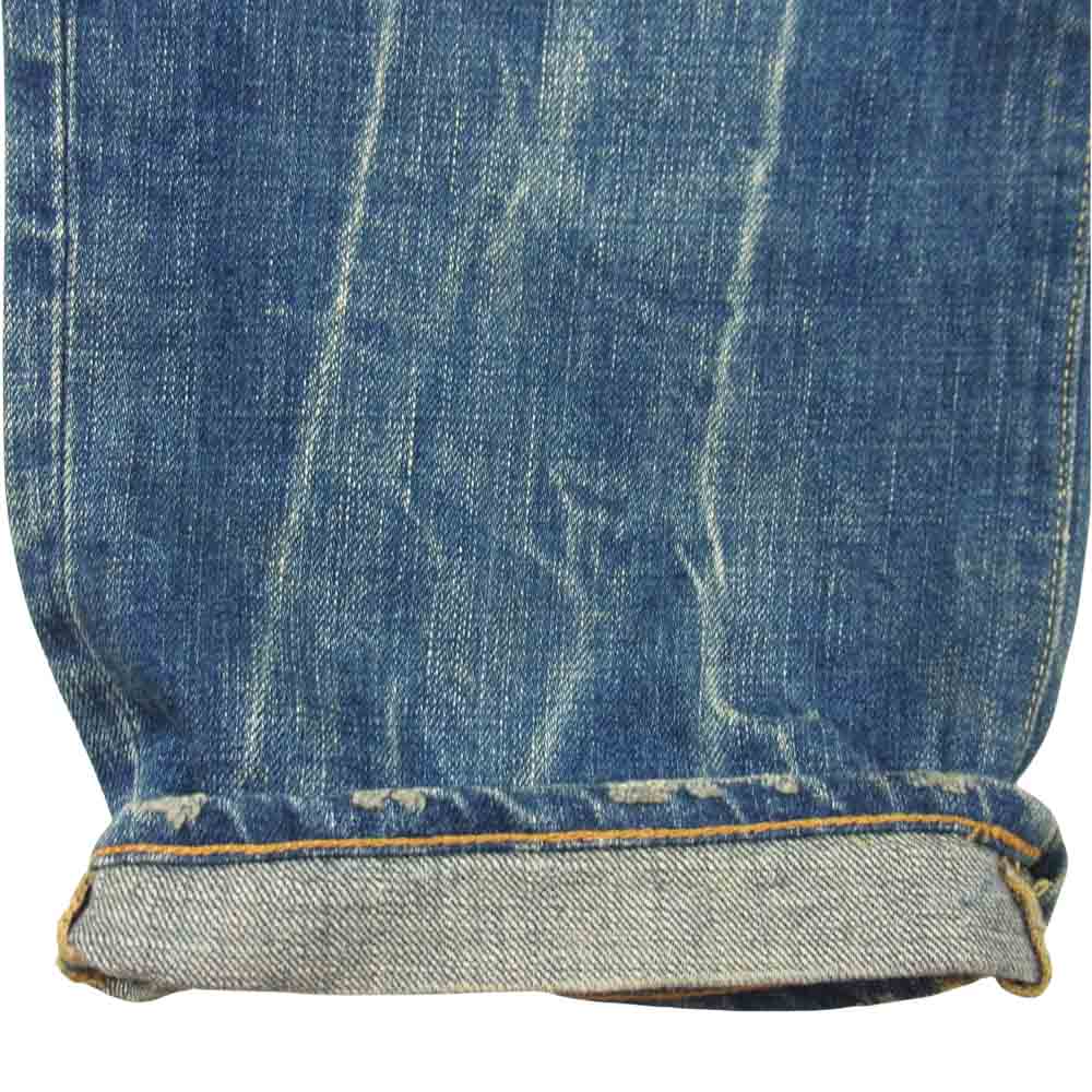 SOPHNET. ソフネット SOPH-100062 X-146 ダメージ加工 デニムパンツ インディゴブルー系 M【中古】