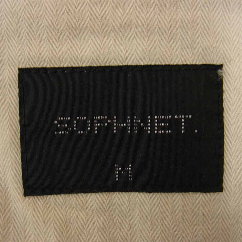 SOPHNET. ソフネット SOPH ミリタリー ジャケット カーキ系 M