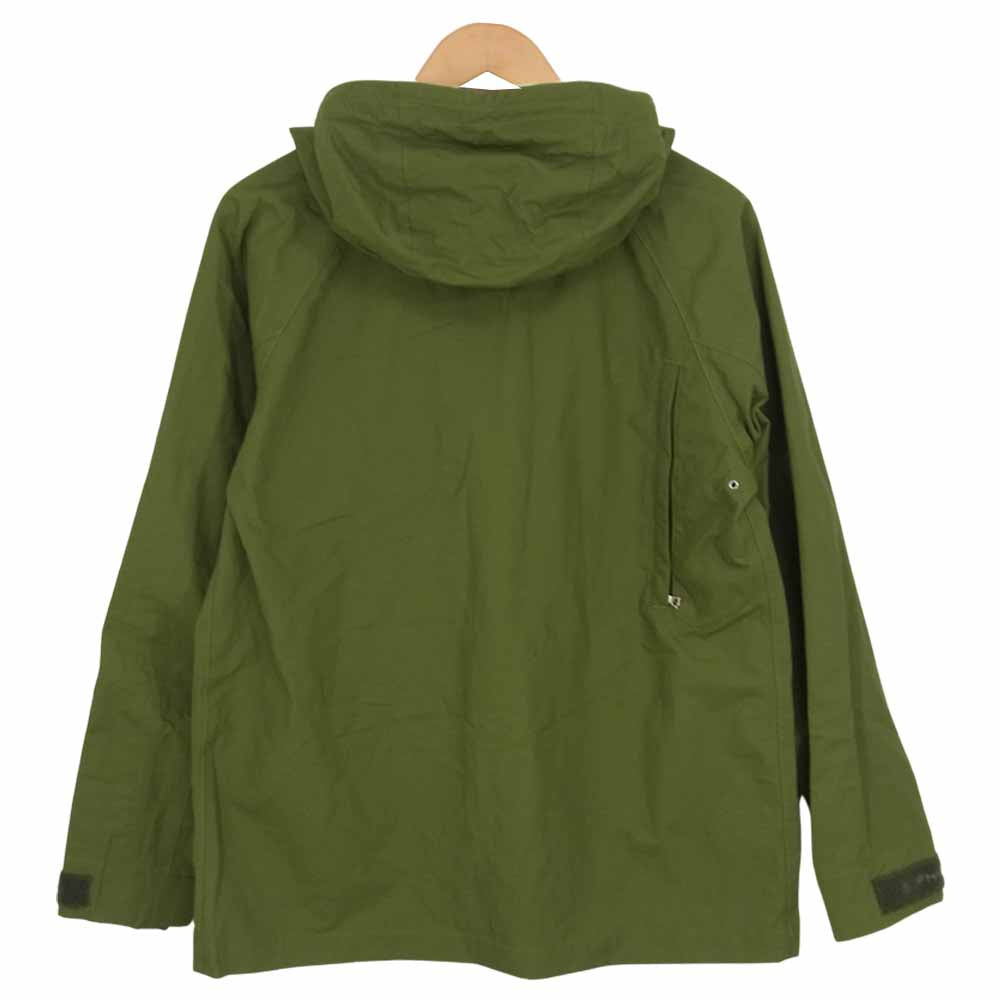 SOPHNET. ソフネット SHOP-70027 ナイロン ジップ パーカー ジャケット カーキ系 S【中古】