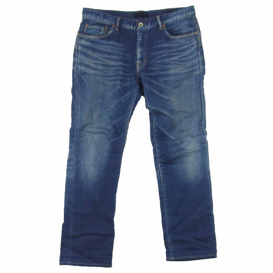 junhashimoto ジュンハシモト PNT0214 JDM01 JERSEY DENIM ジャージー デニムパンツ インディゴブルー系 4【中古】
