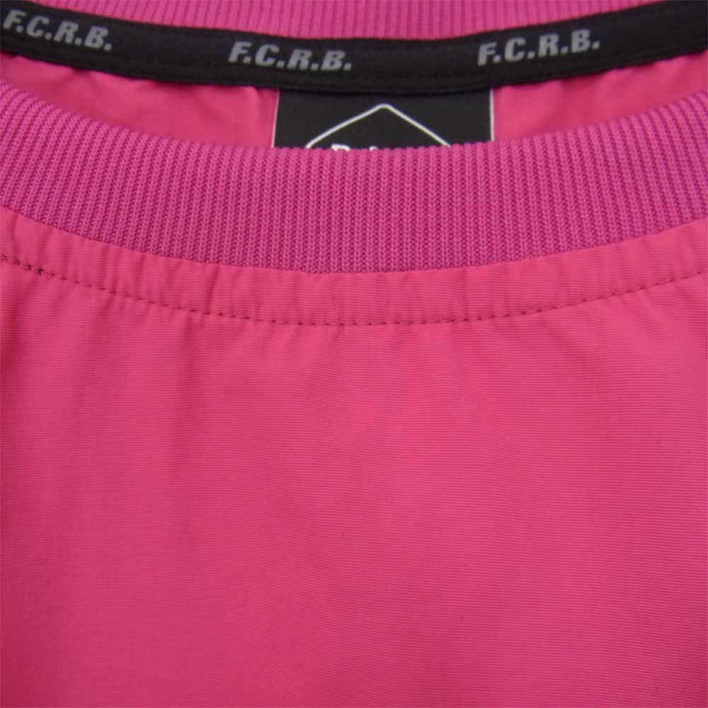 F.C.R.B. エフシーアールビー 18AW FCRB-189020 PISTE ピステ ナイロン プルオーバー ピンク系 S【美品】【中古】