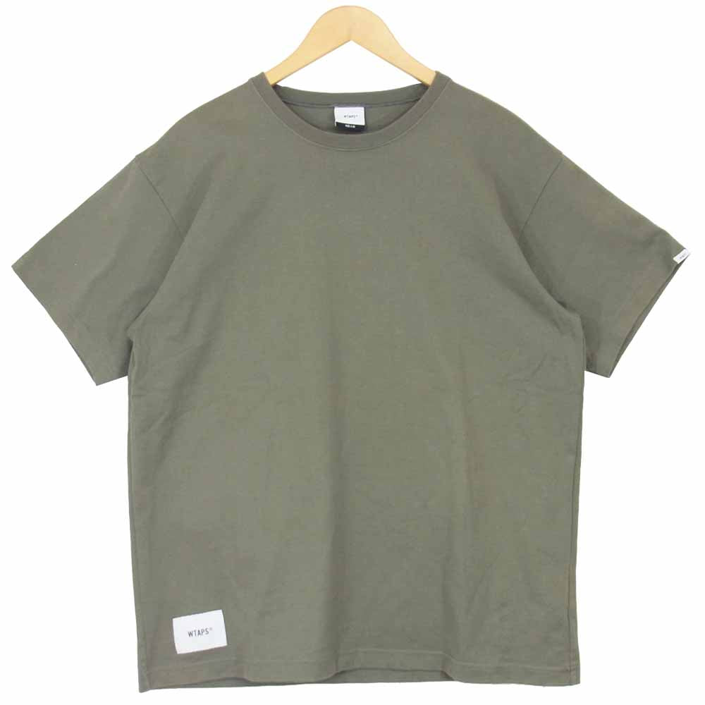 WTAPS ダブルタップス 191ATDT-CSM13 GPS DESIGN TEE デザイン Tシャツ カーキ系 2【中古】