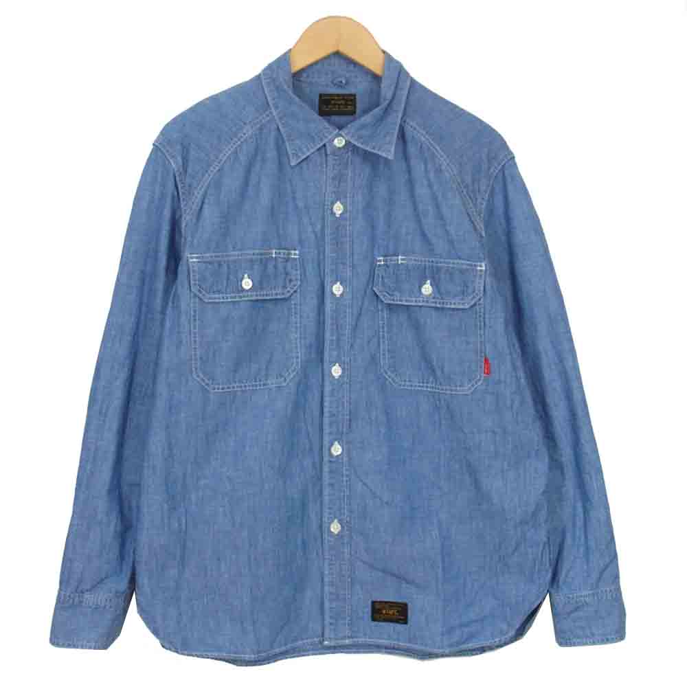 WTAPS ダブルタップス 172WVDT-SHM04 SEAGULL SHIRT シーガル シャツ インディゴブルー系 M【中古】