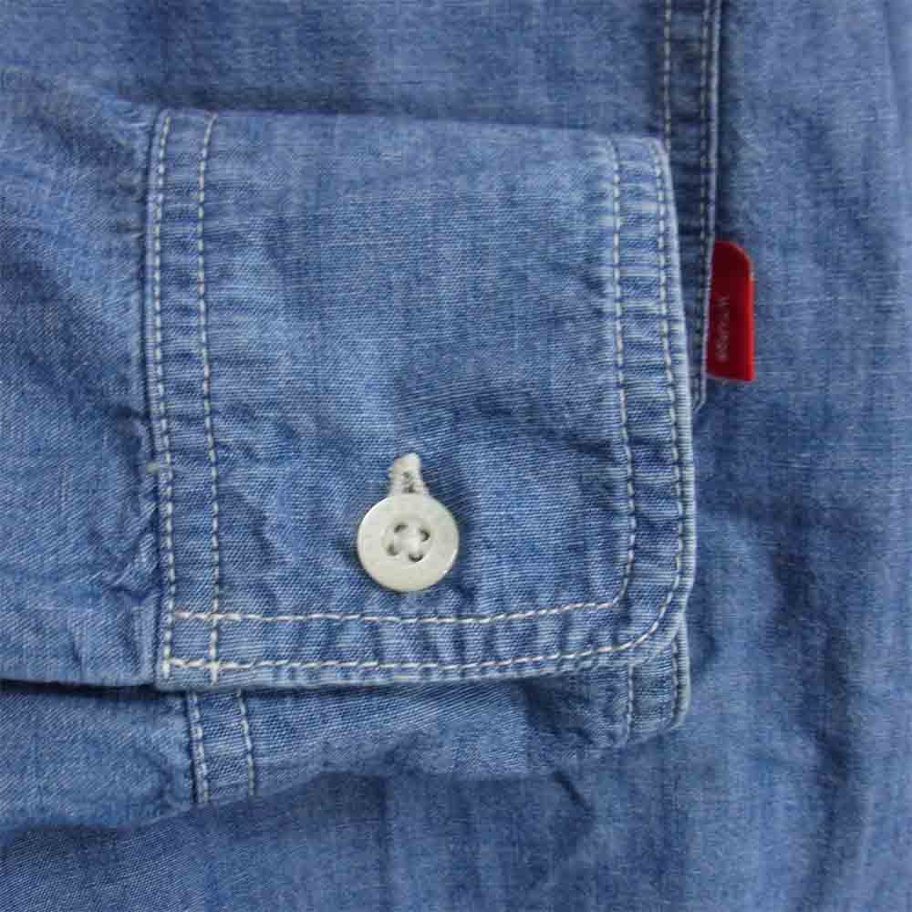 WTAPS ダブルタップス 172WVDT-SHM04 SEAGULL SHIRT シーガル シャツ インディゴブルー系 M【中古】