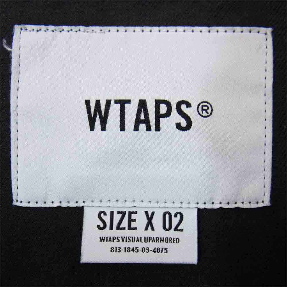 WTAPS ダブルタップス 182WVDT-SHM01 SKIT SHIRT スキット シャツ ダークグレー系 M【中古】