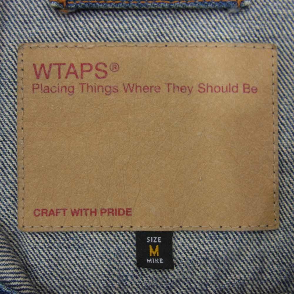 WTAPS ダブルタップス 171WVDT-JKM01 BLUES JK ブルース デニム ジャケット インディゴブルー系 M【中古】