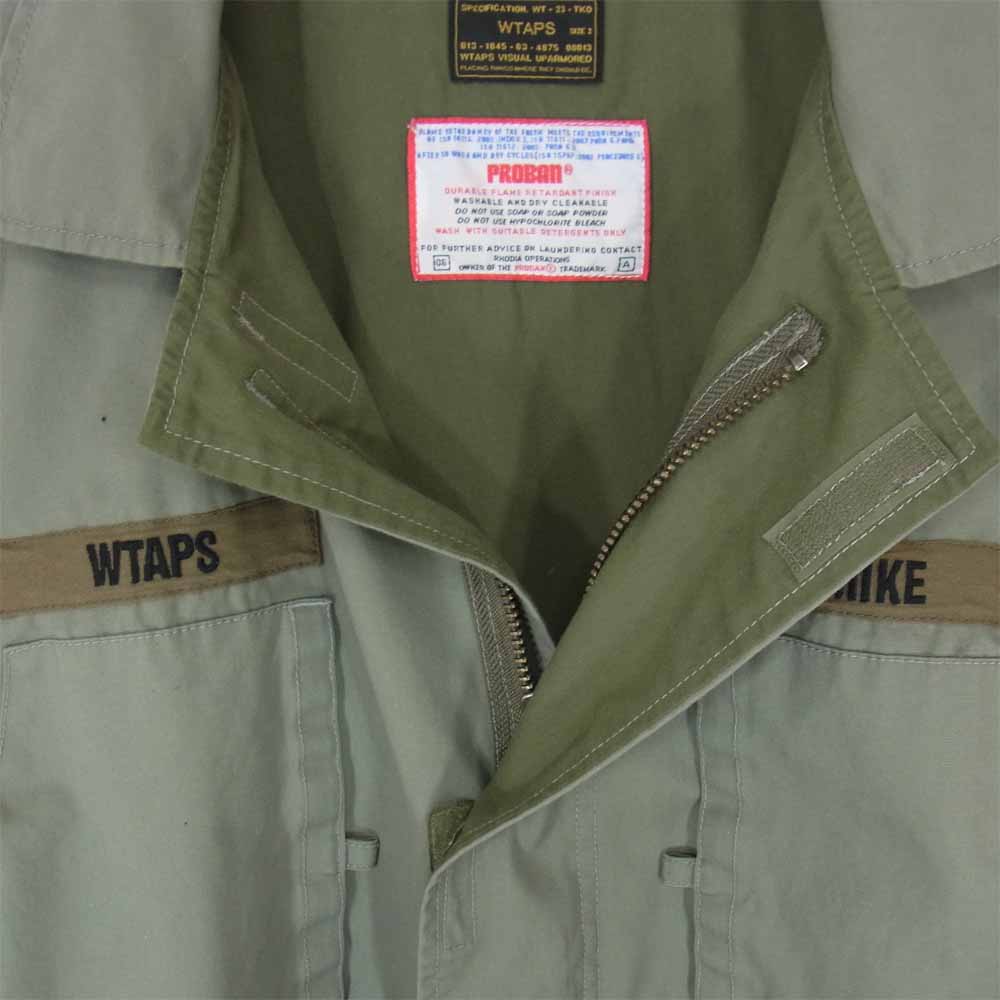 WTAPS ダブルタップス 161LTDT-JKM01 M90 JACKET ミニタリー ジャケット カーキ系 M【中古】
