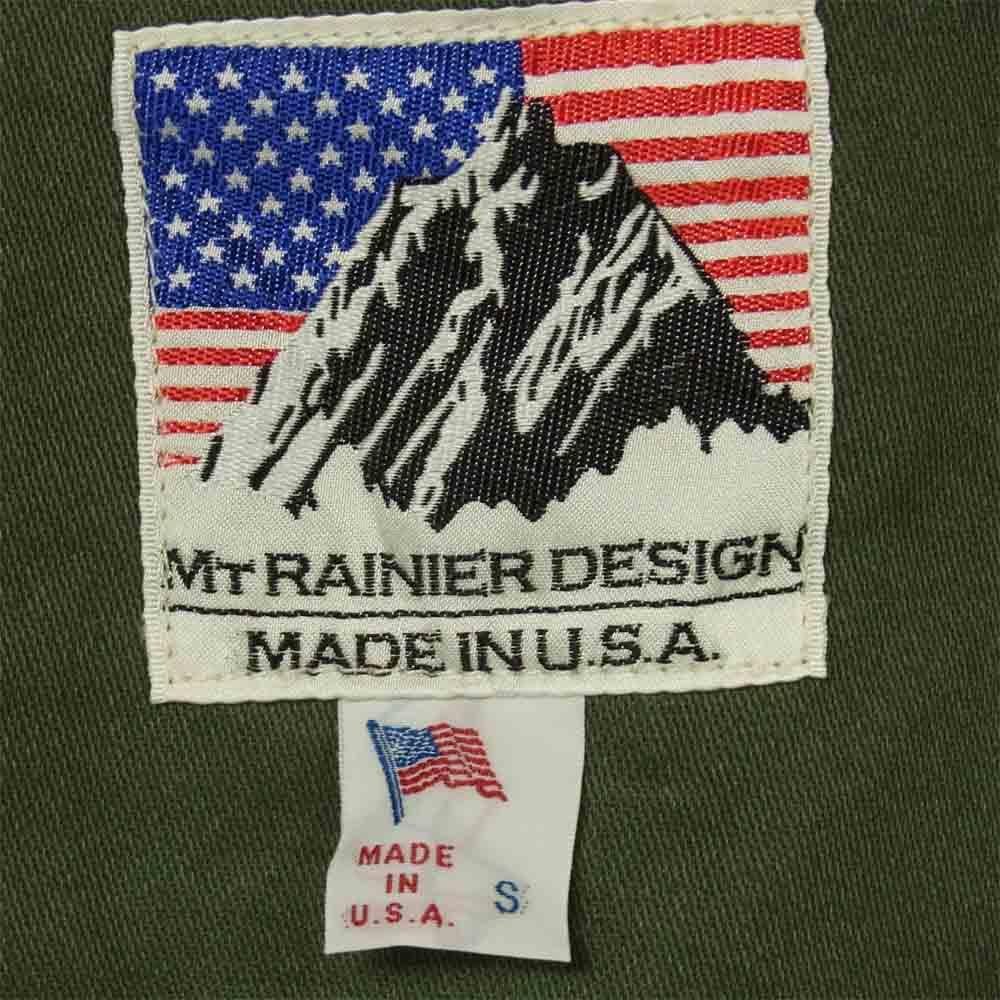 Mt RAINIER DESIGN マウントレイニアデザイン 60/40クロス MOUNTAIN PARKA マウンテン パーカー USA製 ネイビー系 S【中古】