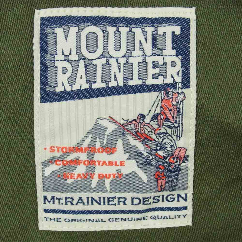 Mt RAINIER DESIGN マウントレイニアデザイン 60/40クロス MOUNTAIN PARKA マウンテン パーカー USA製 ネイビー系 S【中古】