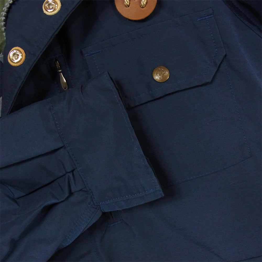 Mt RAINIER DESIGN マウントレイニアデザイン 60/40クロス MOUNTAIN PARKA マウンテン パーカー USA製 ネイビー系 S【中古】