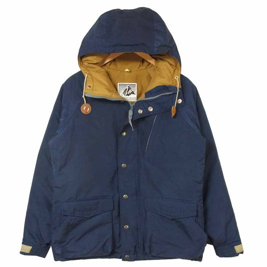 Mt RAINIER DESIGN マウントレイニアデザイン 60/40クロス Down Jacket ダウン パーカ ジャケット ネイビー系 M【中古】