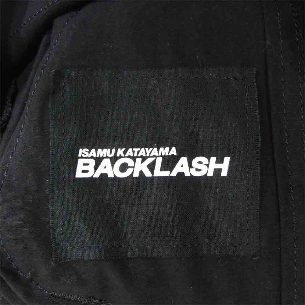 バックラッシュ 1 コットン レーヨン 塩縮加工 ジャケット ブラック系 M【美品】【中古】