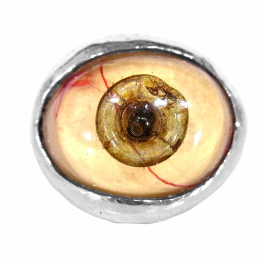 ALEX STREETER アレックスストリーター EYE RING エンジェル アイ リング シルバー系 18～19号程度【中古】