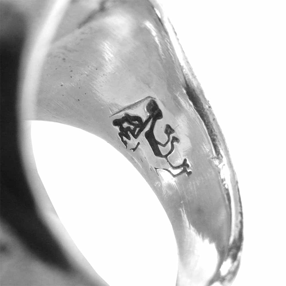 ALEX STREETER アレックスストリーター EYE RING エンジェル アイ リング シルバー系 18～19号程度【中古】