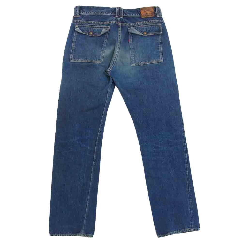 FULLCOUNT フルカウント 1246 Bush Pants 6ポケット ブッシュ デニム パンツ インディゴブルー系 36【中古】