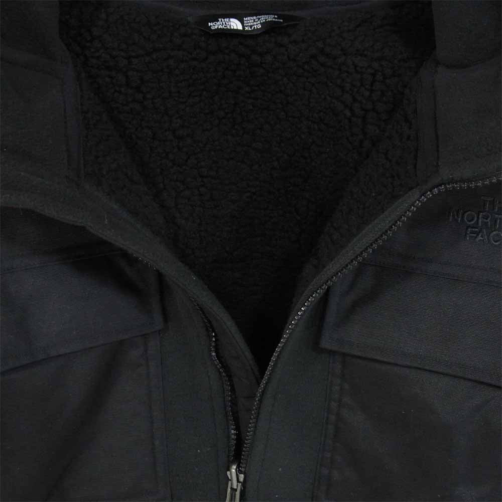 THE NORTH FACE ノースフェイス NF0A3LFE SALINAS HOODED JACKET ナイロン フリース フーデッド ジャケット ブラック系 XL【美品】【中古】