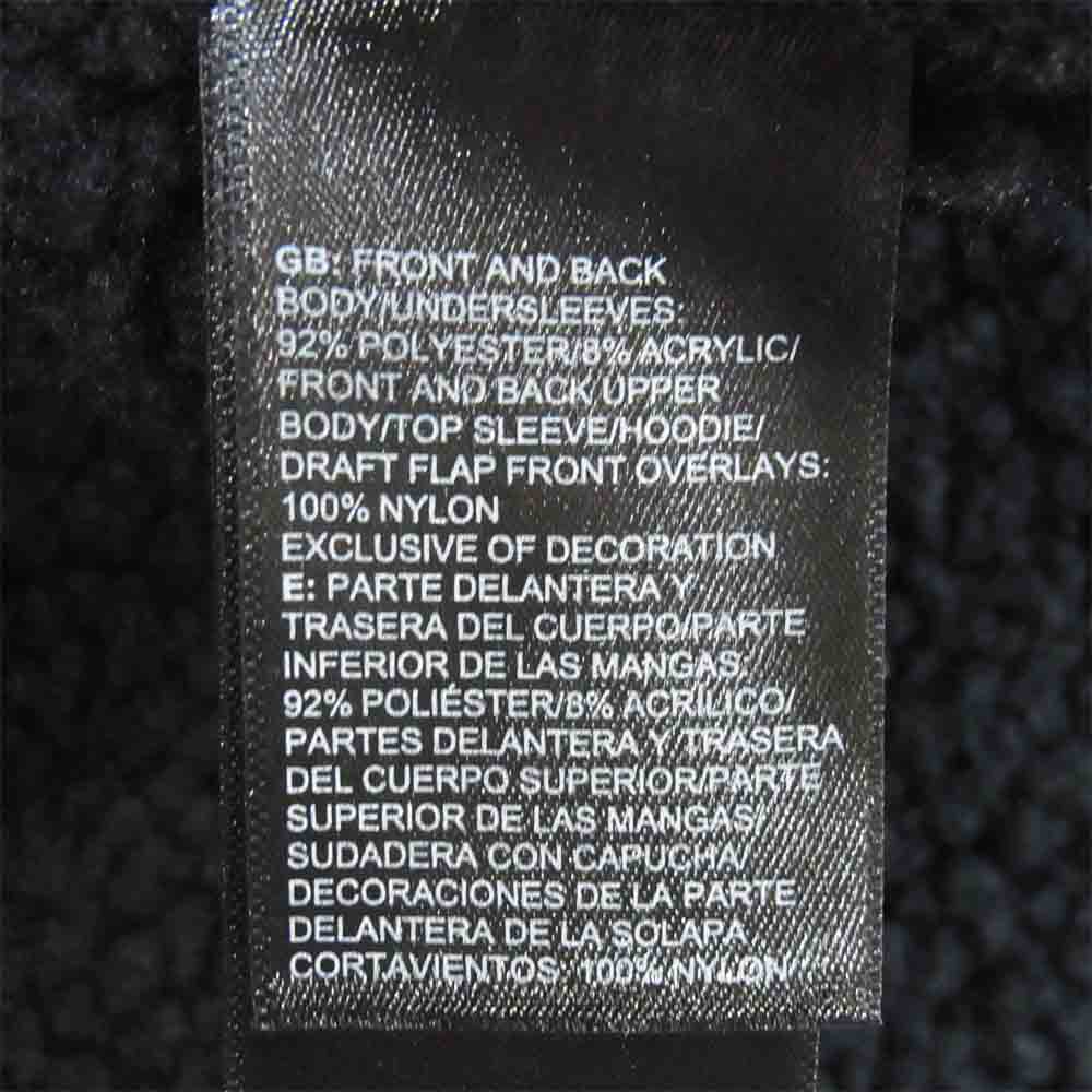 THE NORTH FACE ノースフェイス NF0A3LFE SALINAS HOODED JACKET ナイロン フリース フーデッド ジャケット ブラック系 XL【美品】【中古】