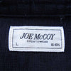 The REAL McCOY'S ザリアルマッコイズ JOE McCOY ジョー マッコイ コットン 半袖 シャツ ブラック系 L【中古】