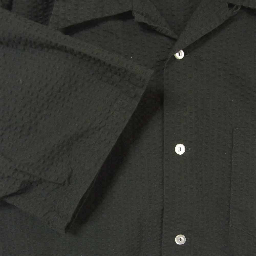 The REAL McCOY'S ザリアルマッコイズ JM PANAMA SHIRT S/S 半袖 パナマシャツ ブラック系 XL【中古】