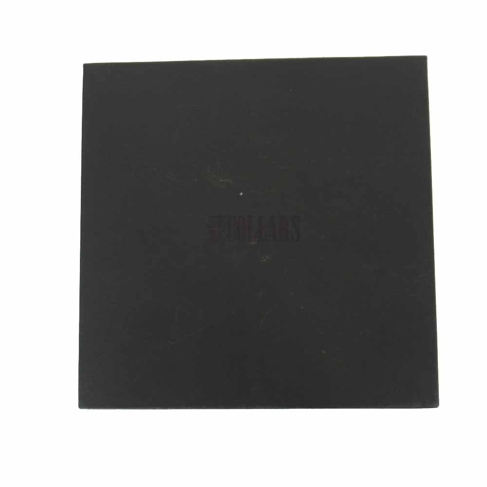 カラーズ 藤代拓海 シルバー プレート バックル ベルト ダークブラウン系【中古】