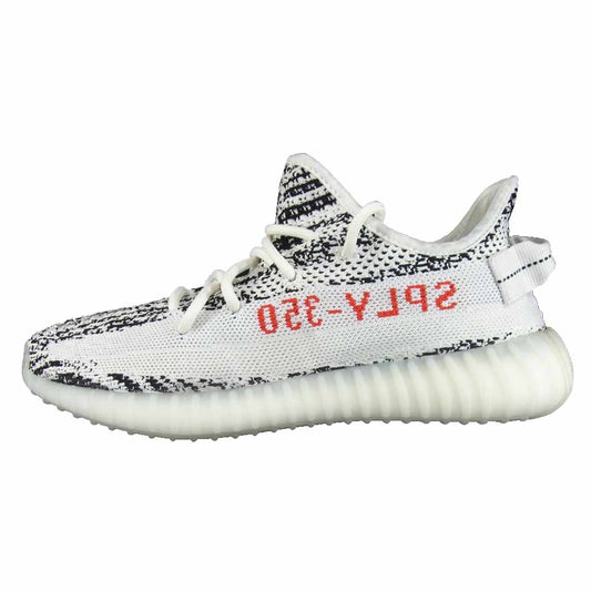 イージーブースト CP9654  350 V2 ZEBRA ゼブラ スニーカー 25.5cm UK7 ホワイト系 US7.5【新古品】【未使用】【中古】