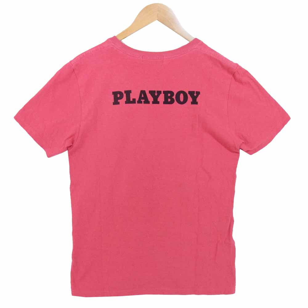 HYSTERIC GLAMOUR ヒステリックグラマー 12181CT05230 HYS RABBIT HEAD pt T-SH ヒスラビットヘッド プリントTシャツ ピンク系 S【中古】