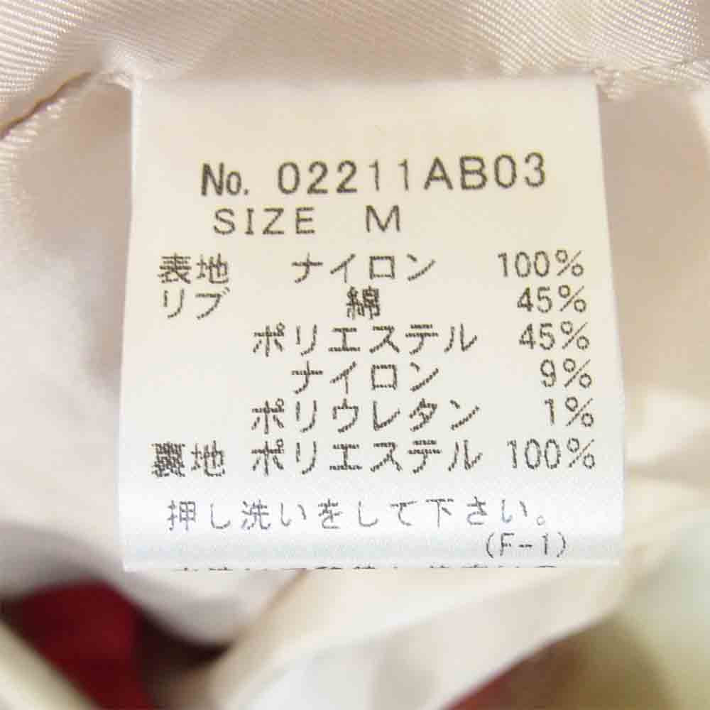 HYSTERIC GLAMOUR ヒステリックグラマー 02211AB03 未使用品 LISTEN TO HGアップリケ スタジャン レッド系 M【極上美品】【中古】