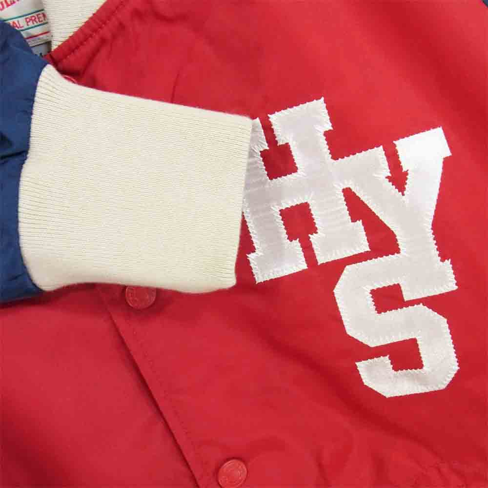 HYSTERIC GLAMOUR ヒステリックグラマー 02211AB03 未使用品 LISTEN TO HGアップリケ スタジャン レッド系 M【極上美品】【中古】