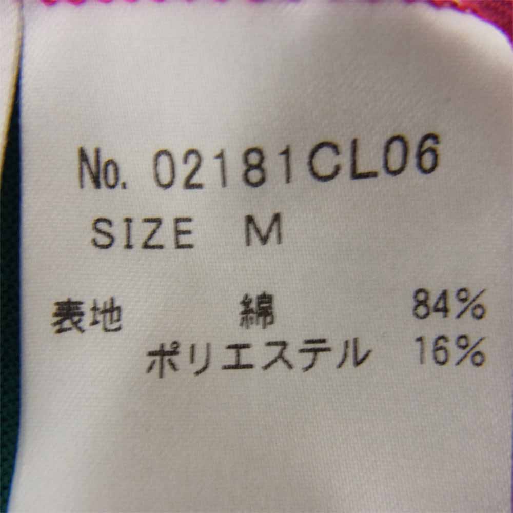 HYSTERIC GLAMOUR ヒステリックグラマー 02181CL06 CRASH プリント 長袖 ボーダー Tシャツ ピンク系 M【中古】