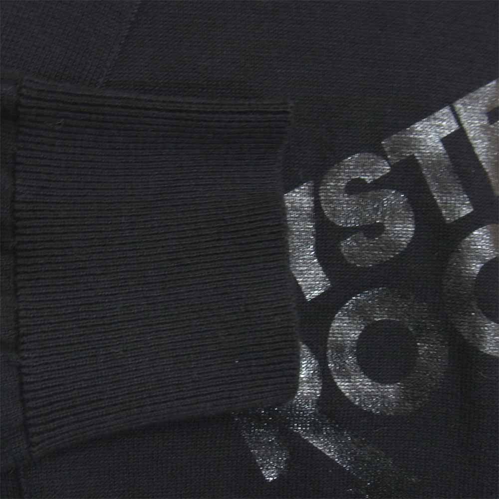 HYSTERIC GLAMOUR ヒステリックグラマー 02191ND03 SCRATCH pt スクラッチ プリント カーディガン ブラック系 M【新古品】【未使用】【中古】
