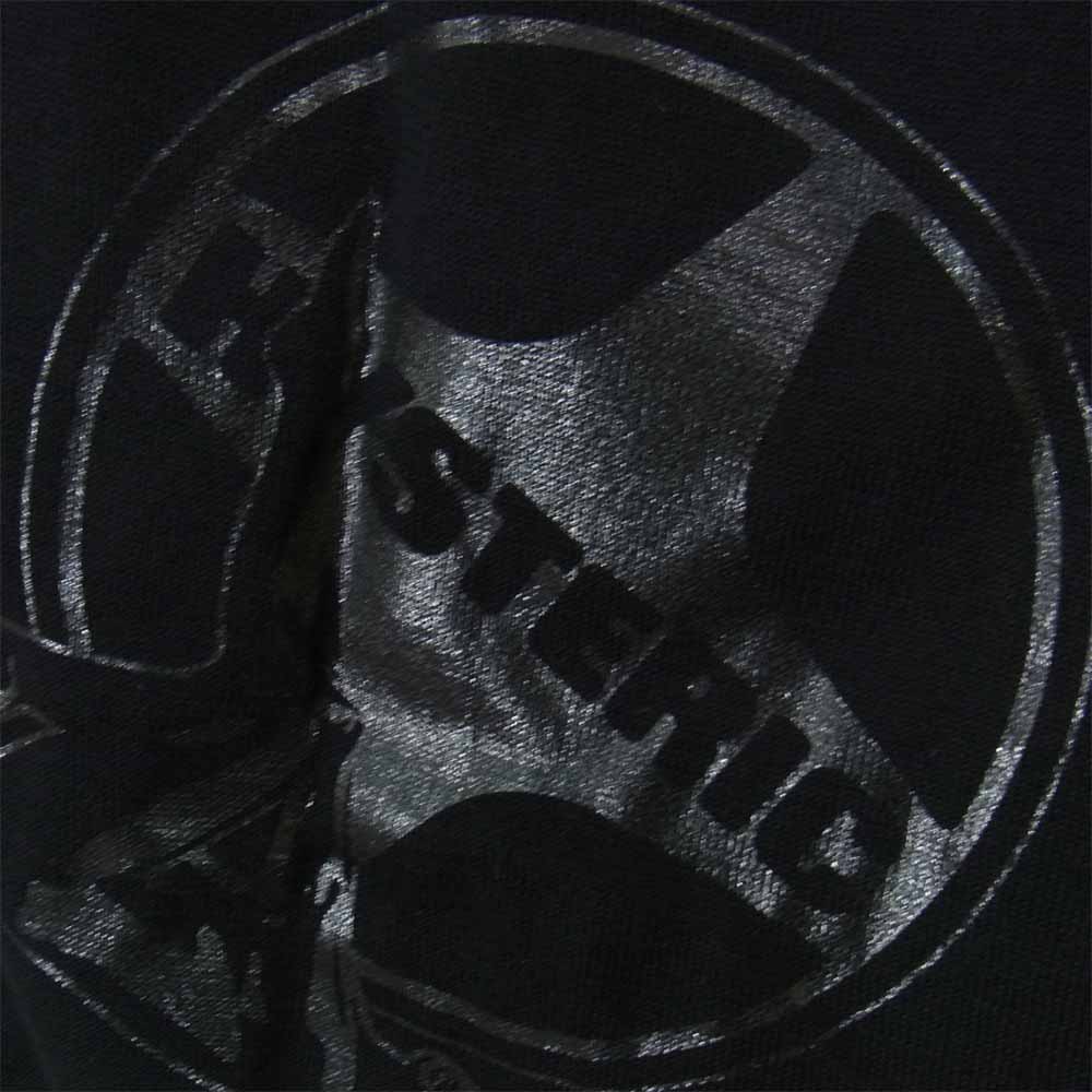 HYSTERIC GLAMOUR ヒステリックグラマー 02191ND03 SCRATCH pt スクラッチ プリント カーディガン ブラック系 M【新古品】【未使用】【中古】