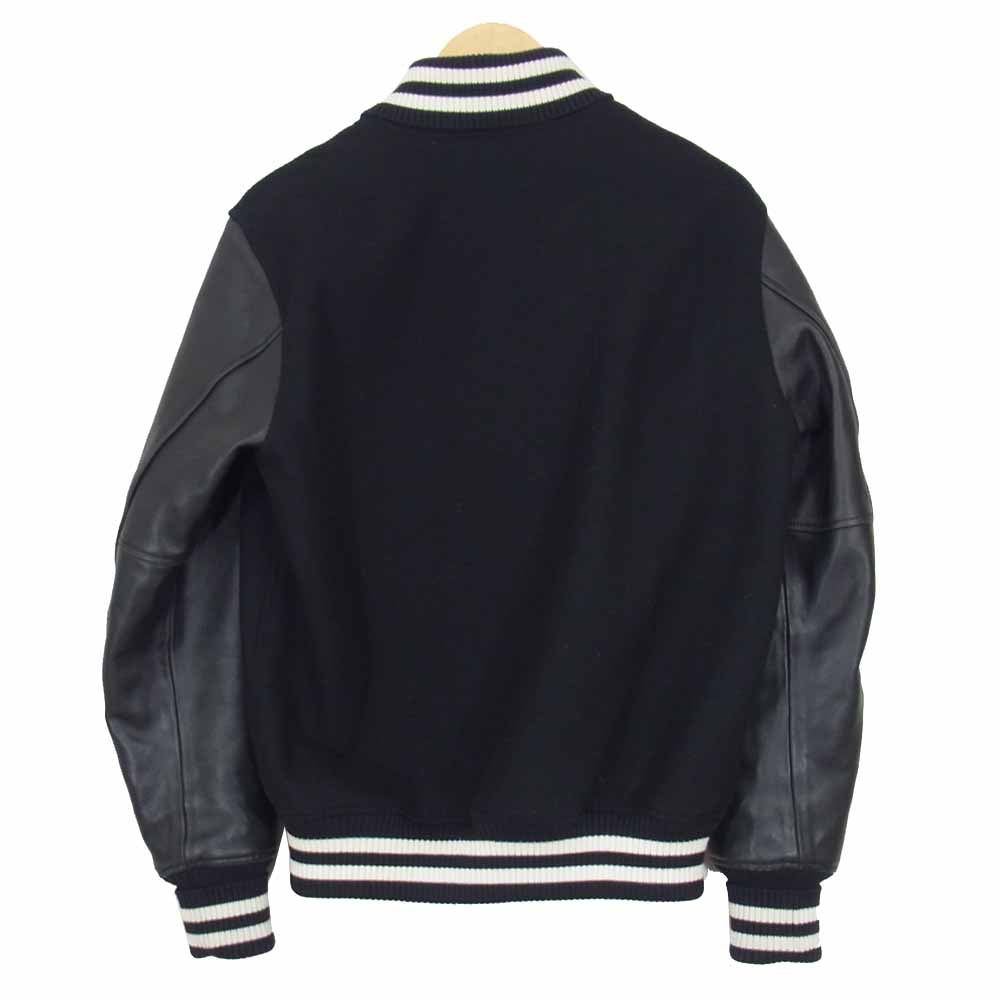 HYSTERIC GLAMOUR ヒステリックグラマー 02193AB12 HG OVERLAP LOGO ワッペン スタジャン ブラック系 M【美品】【中古】