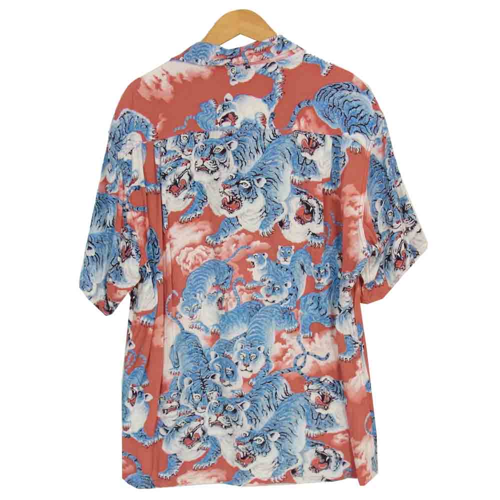 The REAL McCOY'S ザリアルマッコイズ 百虎 アロハ ハワイアン シャツ マルチカラー系 L【中古】