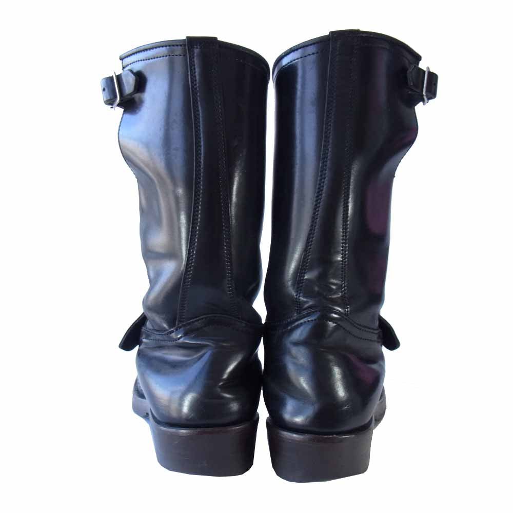 The REAL McCOY'S ザリアルマッコイズ 112-3581 BUCO ブコ ホースハイド エンジニア ブーツ ブラック系 9.5【中古】