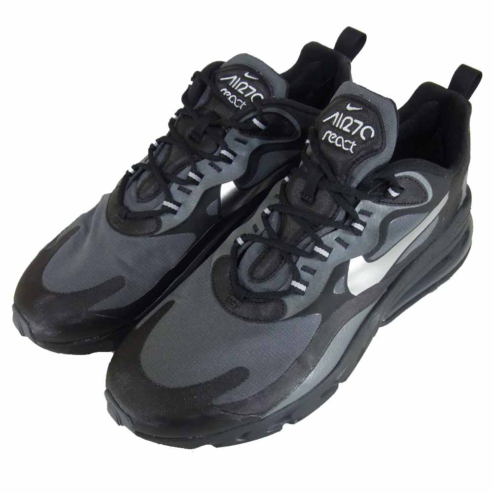 NIKE ナイキ CD2049-001 スニーカー メタリック ロゴ UK10 29cm Black/Metallic Silver US11【中古】