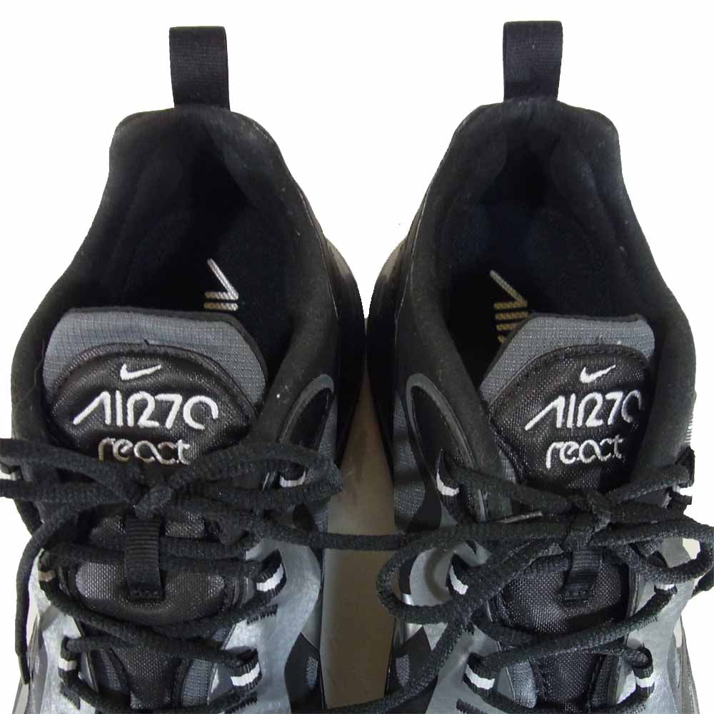 NIKE ナイキ CD2049-001 スニーカー メタリック ロゴ UK10 29cm Black/Metallic Silver US11【中古】