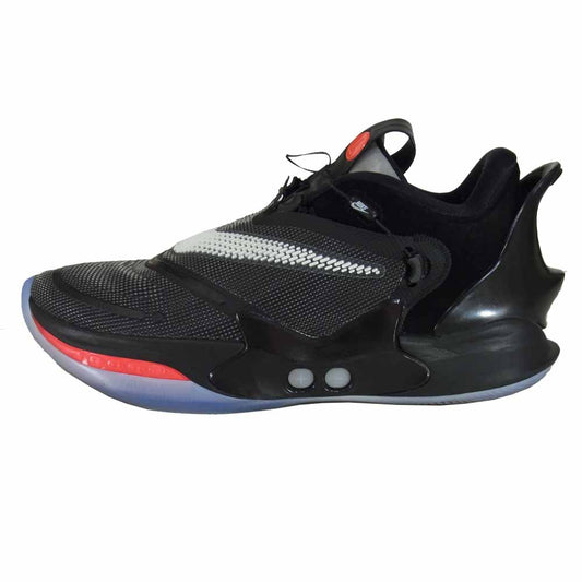 NIKE ナイキ BQ5397-001 ADAPT アダプト スニーカー UK10 29cm Black/WhiteBrightCrimson US11【中古】