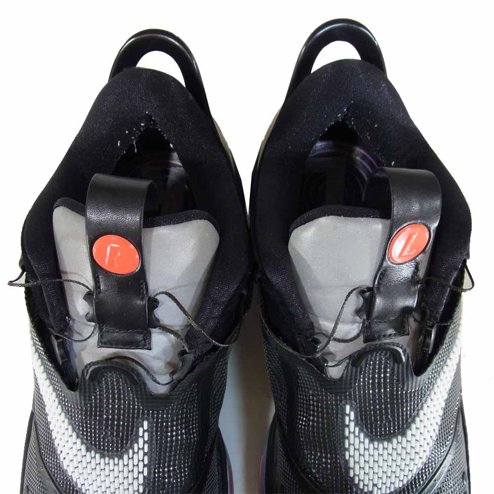 NIKE ナイキ BQ5397-001 ADAPT アダプト スニーカー UK10 29cm Black/WhiteBrightCrimson US11【中古】