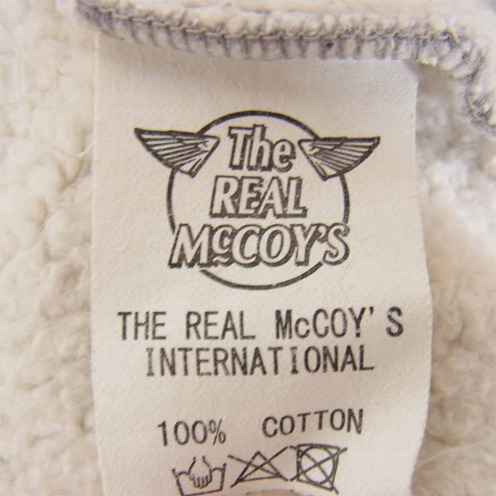 The REAL McCOY'S ザリアルマッコイズ コットン ジップ パーカー グレー系 38【中古】