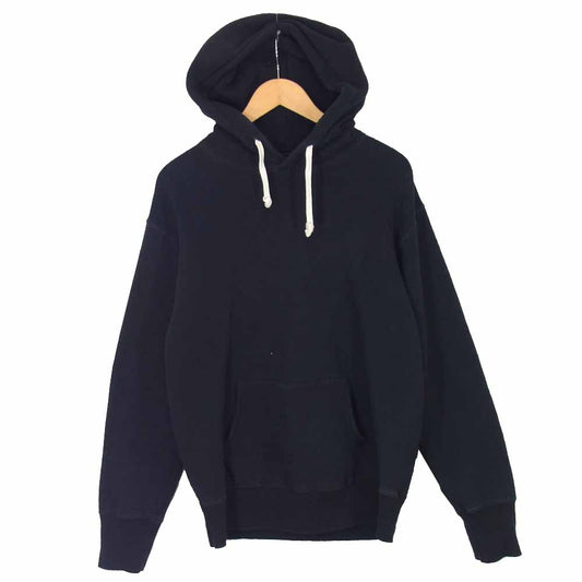 The REAL McCOY'S ザリアルマッコイズ コットン プルオーバー パーカー ブラック ブラック系 XXL【中古】
