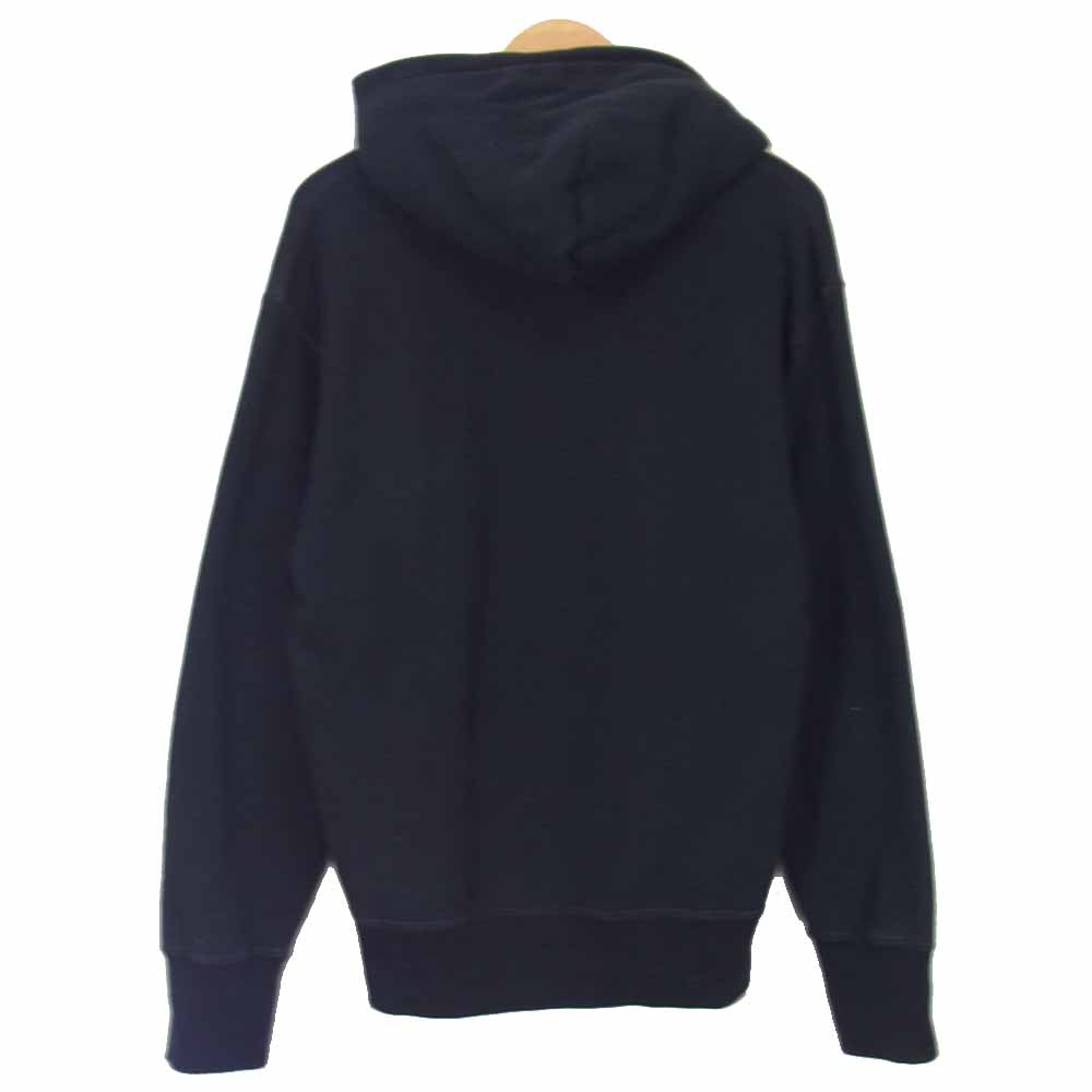 The REAL McCOY'S ザリアルマッコイズ コットン プルオーバー パーカー ブラック ブラック系 XXL【中古】