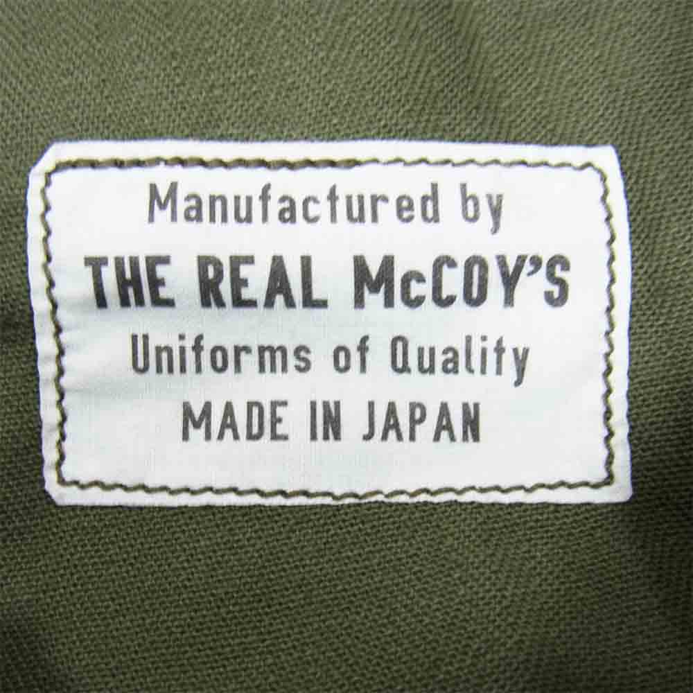 The REAL McCOY'S ザリアルマッコイズ ヘリンボーン ツイル ミリタリー ベイカー トラウザー ショーツ カーキ系 M【中古】